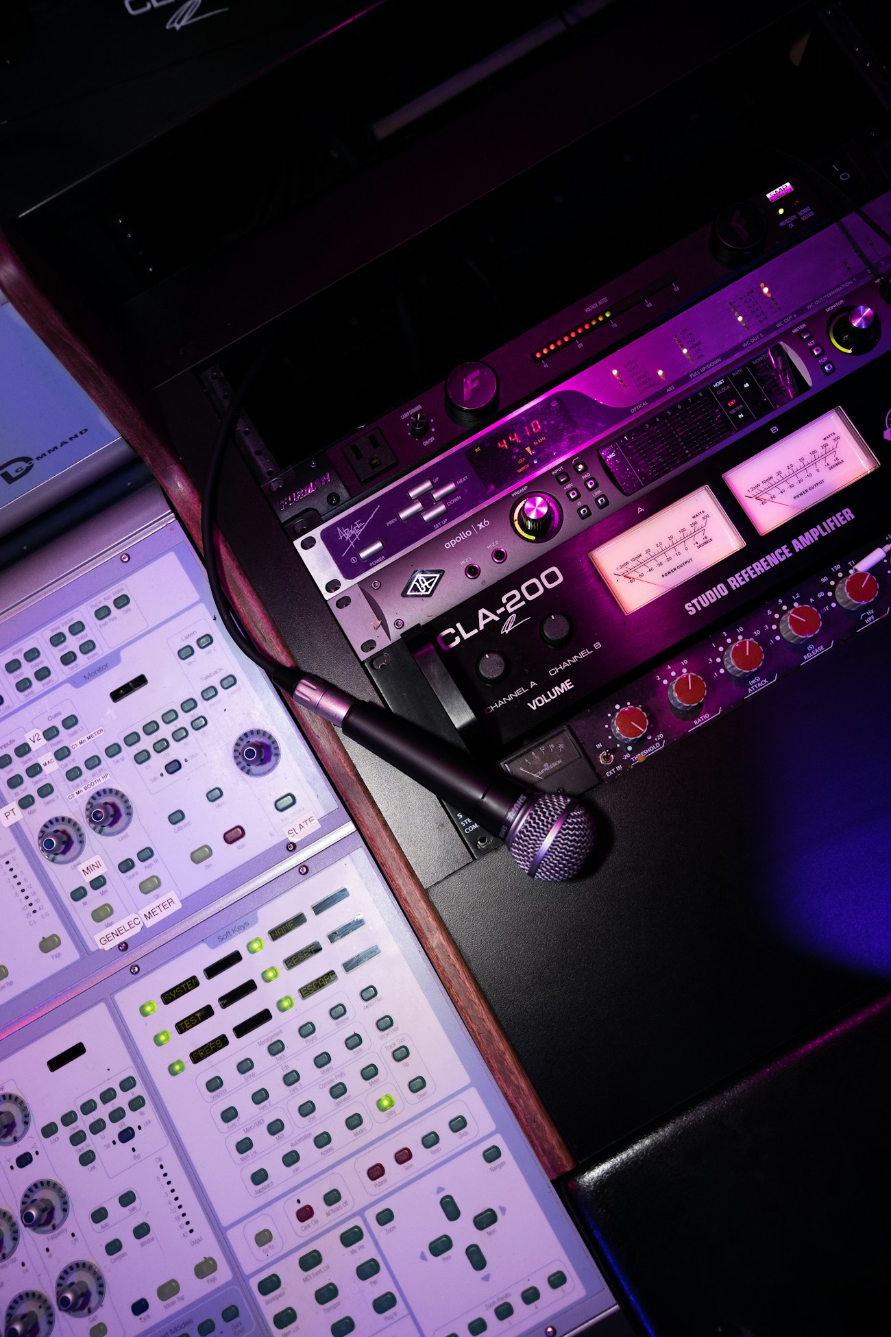 Editorial detail of recording equipment